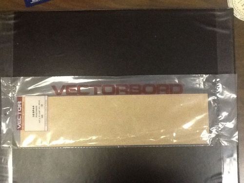 Vector 169p44 pcb punchboard 4.5&#034;x17&#034;x.062thick  0.042&#034; diameter holes for sale