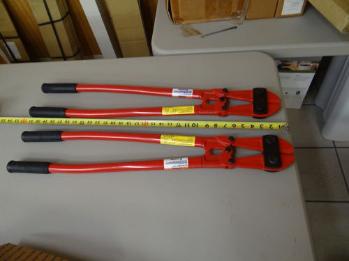 1 Brand New Hastings 30 Inch Bolt Cutter Made In Japan Model 10-750 Rubber Grip