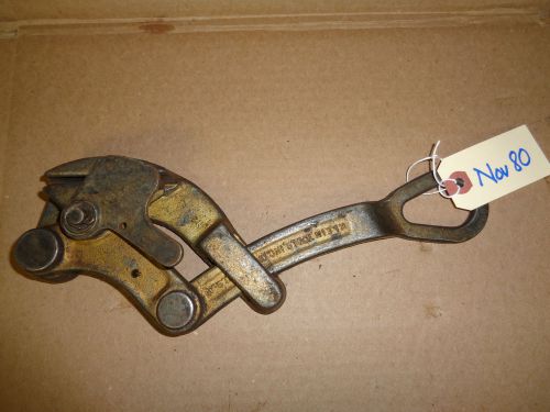 Klein tools  cable grip puller 4500 lb capacity  1685-20   5/32 - 7/8  nov80 for sale