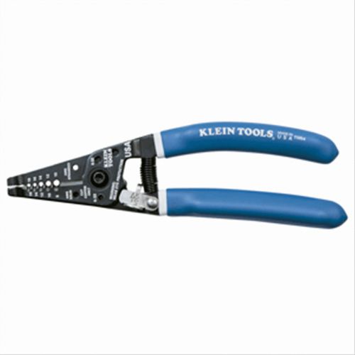 Klein tools 11054 wire stripper &amp; cutter klein-kurve series solid 8-16 awg for sale