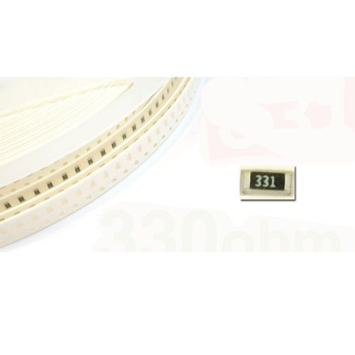 50 x smd smt 0805 chip resistors surface mount 330r 330ohm 331+/-5% rohs for sale