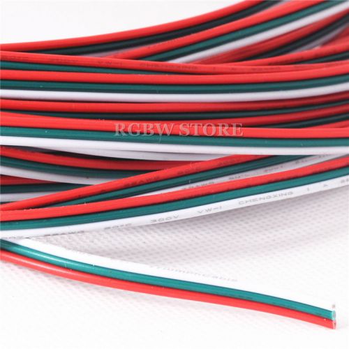 Express 100m 3pin 22awg extension wire cable for ws2811 ws2812 led strip module for sale