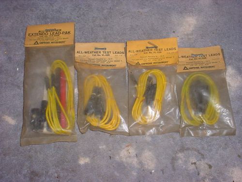 Amprobe instrument all weather test leads 4 packs for sale