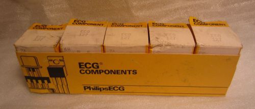 Lot Of 5 Philips ECG Component ECG127 ECG 127 P312 Transistor Diode NOS