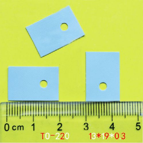 50 pcs new to-220 silicon insulator insulation sheet padded best us for sale