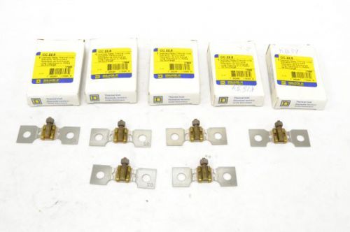 Lot 6 new square d cc22.8 overload relay thermal unit heater b239171 for sale