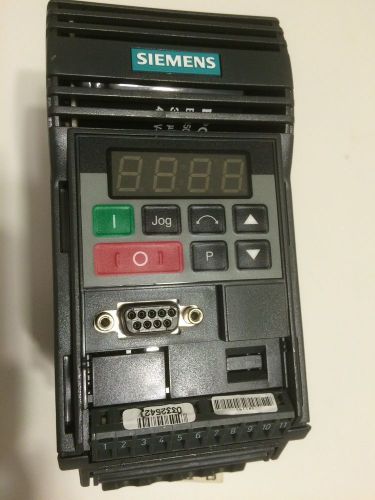 Siemens 6se9212-1ba40 micromaster drives used inverter for sale