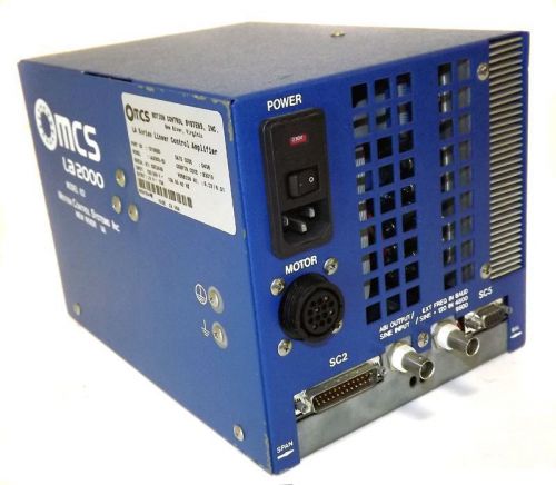 Mcs la2000-62 motion control dc servo amplifier brushless motor controller / qty for sale