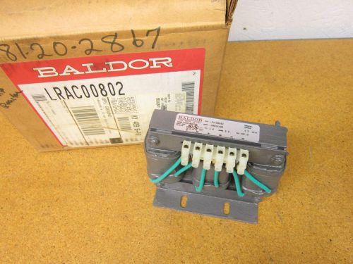 Baldor LRAC00802 LINE REACTOR 5HP 8AMP 460VAC 3.0MH 3PH NEW