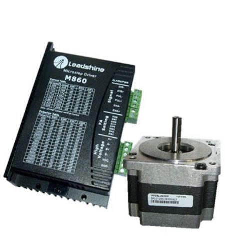Leadshine 2 phase motor unipolar 311.52(2.2)nm 86hs35+m542 2 phase stepper drive for sale