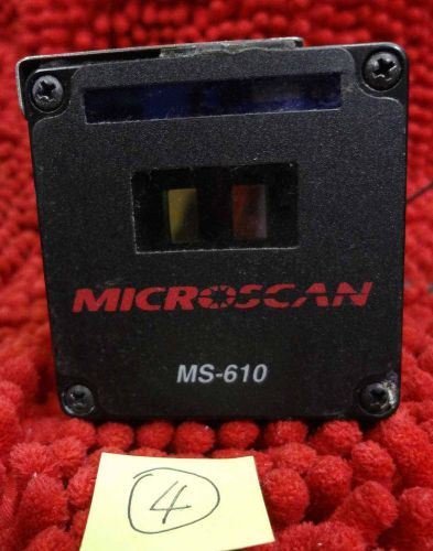 MICROSCAN MS-610 BARCODE SCANNER