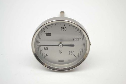 Wika ki.1 thermometer 32-250f 4 in temperature gauge b404836 for sale