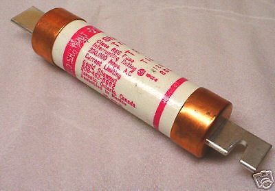 Gould shawmut tri-onic trs125r 125a time delay fuse for sale