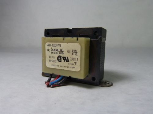 Products unlimited 4000-12e07k776 transformer 24vac ! wow ! for sale