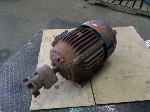 Us electrical motor mod# m20067a 254t:fr 3ph 15hp 1775/1460rpm 208-230-460v used for sale