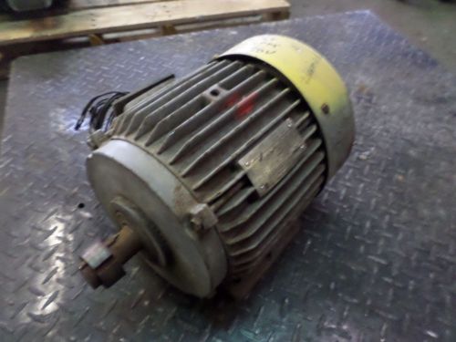 Toshiba world energy series 7 1/2 hp motor, rpm 3460, fr 213t, v 230/460, used for sale