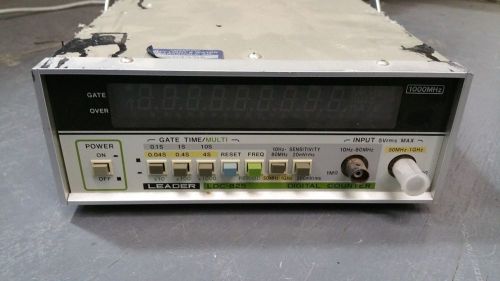 LEADER LDC-825 DIGITAL COUNTER( 10Hz~1GHz)(As-is &amp; Just for parts)