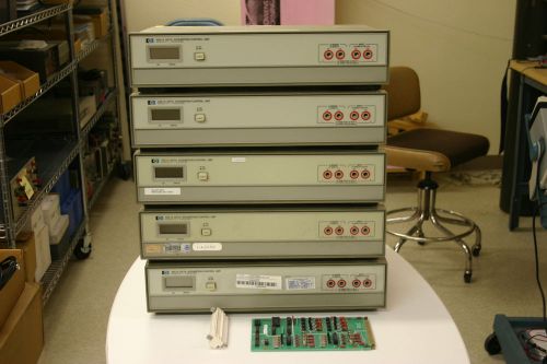 HP 3421A Data Acquisition Units - Qty 5 (for parts)