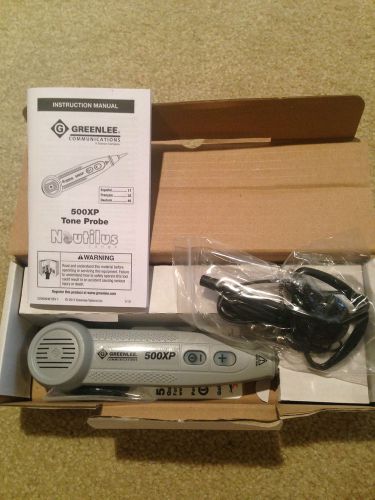 Greenlee 500XP Noise Cancelling Inductive Probe New in Box