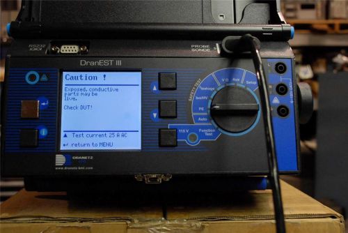 Dranetz dranest iii electrical safety tester very nice          cp for sale