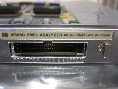 HP 16556D 2MSa ANALYZER  100MHz STATE/ 400 MHz TIMING