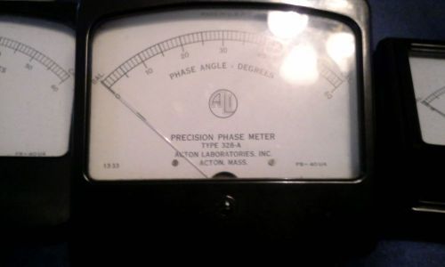 vintage meter phase angel degrees