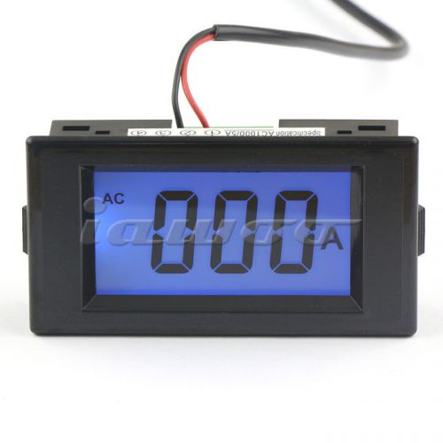AC 0-1000A  LCD Digital Ammeter