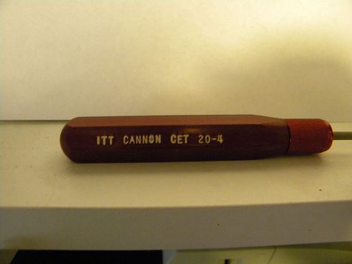 ITT CANNON CET20-4 AIRCRAFT Removal Tool