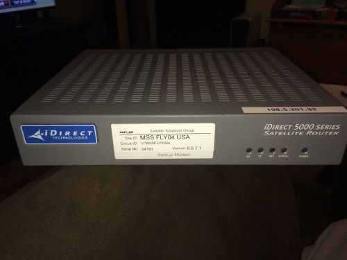 Idirect 5000 Series Satellite Router