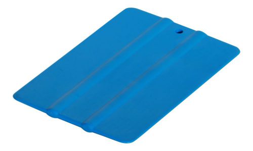 Blue hand held squeegee - remove those pesky air bubbles with ease
