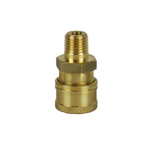 BE Pressure Washer 85.300.107 Brass Coupler 1/4-inch Quick Release Male