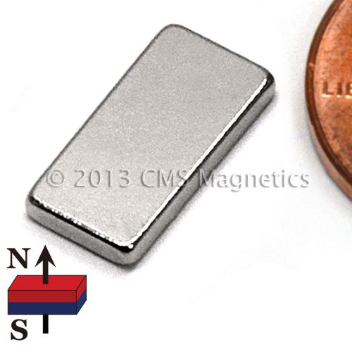 Neodymium magnet n42 1/2x1/4x1/16&#034; ndfeb rare earth magnets 50 pc for sale