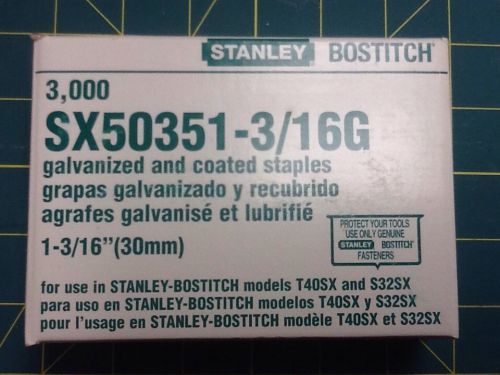 stanley/bostitch 3,000 sx50351  3/16g staples
