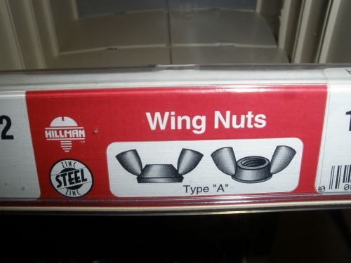 Zinc wing nut assortment 6-32 8-32 10-24 10-32 1/4-20 5/16-18 3/8-16 (281) pcs. for sale