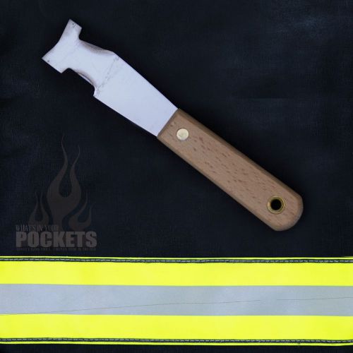 Firefighter shove knife gentle entry tool
