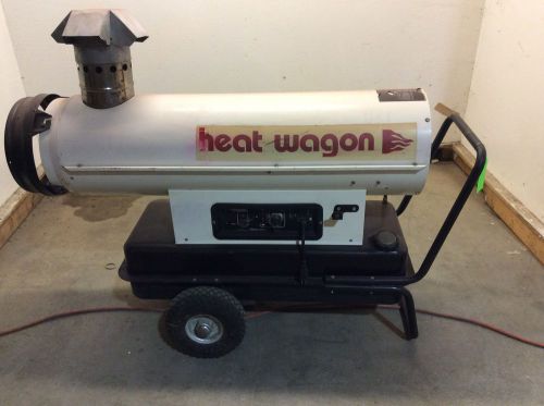 (1) Good Used Heat Wagon HVF110 Oil Indirect Fired Heater, 112,000 Btu/Hr, 120V