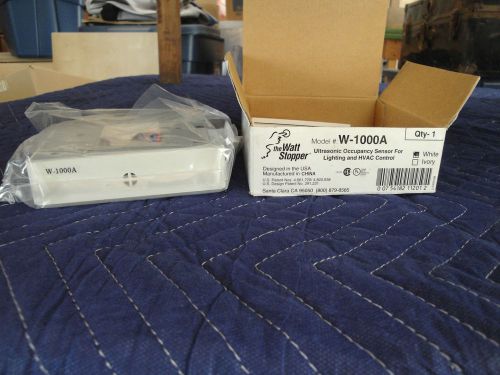 The watt stopper w-1000a ultrasonic sensor white - new for sale