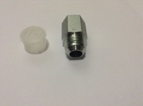 Hydraulic fitting adapter. *6 PIECES* -12 JIC male X -8 FNPT.