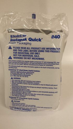 Sealed Air Instapak Quick #40 Foam Packaging - Full Case 30 bags