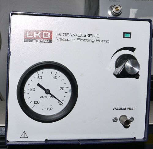 LKB 2016 Vacugene Vacuum blotting pump