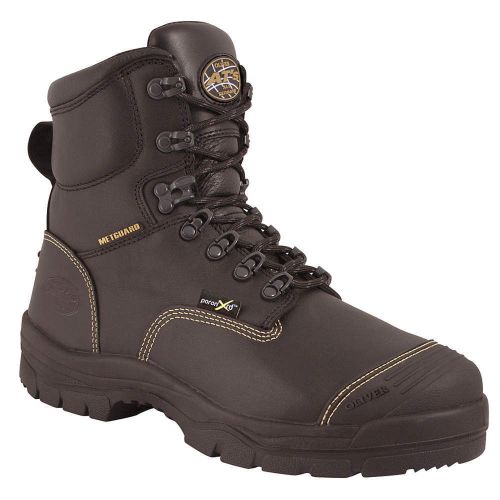 Work boots, steel, mens 11, black, pr 55246/110 for sale