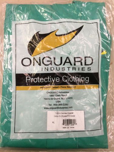 Onguard industries chemtex coverall size xl flame retardant protective clothing for sale