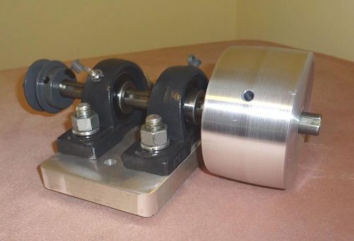 Knife making: belt sander/grinder heavy duty drive wheel assembly 3/4&#034; shaft for sale