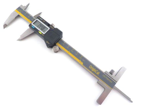Igaging absolute 6”/150 mm digital calipers ip54 stainless steel w/ depth gauge for sale