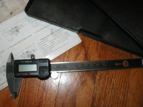 Ce cia digital vtg caliper gauge micrometer ruler 300mm 9-1/2&#034; long model # 9625 for sale
