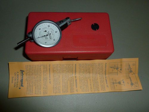 Interapid 312b-1  .0005&#034; x .060&#034; test indicator for sale