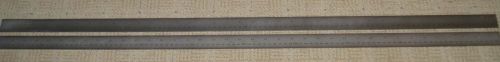 STARRETT C636-1000 SCALE SATIN CHROME SPRING TEMPERED MILLIMETER AND INCH GRADS