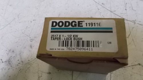 DODGE 119116 BUSHING *NEW IN A BOX*