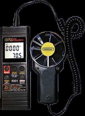 General DCFM8901 Digital Two Piece Air Flow Meter