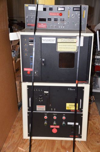Branson/ipc 2000t plasma asher/etcher oven w/leybold trivac d 65bcs vacuum pump for sale